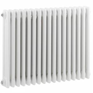 Trueshopping Traditional 17 x 3 Column Radiator Cast Iron Style White 600mm x 765mm