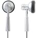 Electronics : Maximo iM-290 Earbud Earphones 2.5MM 2FT Alloy Metal + Pouch