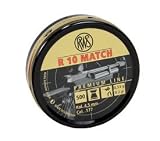 RWS-R-10 Match Heavy .177 Cal, 8.2 Grains, Wadcutter, 500ct