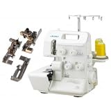 Juki Pearl Line MO-655 2/3/4/5 Thread Serger w/ Free 3 Foot Kit and Instructional DVD