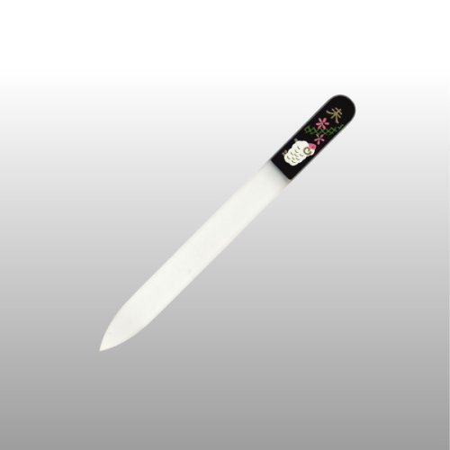 ブラジェク製　高級　ガラス爪やすり　十二支　ひつじ （通常包装）