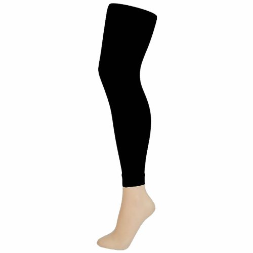 Pamela Mann 80 Denier Footless Tights – Black