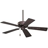 Emerson Ceiling Fans CF742PFORB Summer Night Indoor Outdoor Ceiling Fan, Damp Rated, 42-Inch Blades, Light Kit Adaptable, Oil Rubbed Bronze Finish