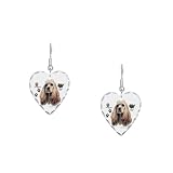 Earring Heart Charm Cocker Spaniel from United States
