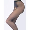 Leg Avenue - Nylon Feinstrumpfhose mit offenem Schritt - 1905
