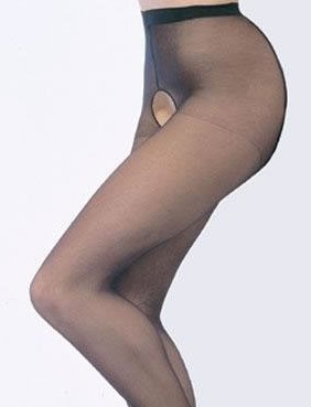 31FfawqWGhL Leg Avenue Womens Crotchless Panty Hose