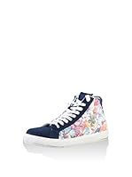 WOZ? Zapatillas abotinadas (Azul / Multicolor)