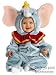 Disney Plush Infant Baby Dumbo Elephant Costume (size 3-12 months)