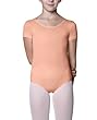 Danskin Girls 2-6x Nylon Short Sleeve Leotard