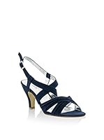 ALEX SILVA Sandalias de tacón (Azul Marino)