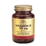 Solgar Vitamin D Softgels 400 IU (Cholecalciferol) - 100