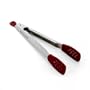 KitchenAid Cook's Series Silicone Tipped Tongs, Red