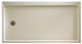 IMAGE OF Swanstone FR-3260L-037 Veritek 60-Inch by 32-Inch by 4-5/16-Inch Retrofit Single Threshold Shower Floor, Bone Finish