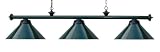 59" Metal Pool Table Light Billiard Lamp Green Black