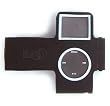 Kroo (Black) Apple Ipod Nano 2GB/4GB Adjustable Wrist/Armband - Full Lcd Screen &amp; Click Wheel Protection + Home/Travel Charger + 12V Car Charger by PCMicroStore