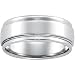 14K White Gold Bridal Duo Ring