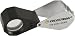 Celestron 44801 10x Mini LED Handheld Illuminated Magnifer Loupe (Silver)