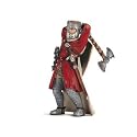 Schleich 70061 Red Foot Soldier with Battle Axe