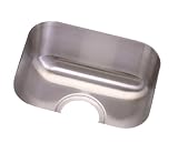 Elkay DXUH1210 Dayton 14-1/2-Inch by 12-1/2-Inch Stainless Steel Undermount Bar Sink, Satin Finish
