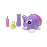 Zhu Zhu Pets Hamster Babies Butter Cheeks Yellow Hamster Pink Diaper