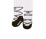 Trumpette Tights Ballerina - White 6-12 Months