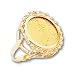 14k 1/10th American Eagle Coin Ring Mounting