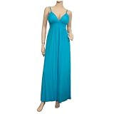 Plus Size Sexy Blue Cocktail Maxi Dress