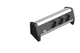 Bachmann 339.1002 Desk 3x Schuko ohne Zuleitung