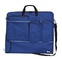 Darice 24-Inch by 28-Inch by 1-1/2-Inch Nylon Portfolio, Navy Blue