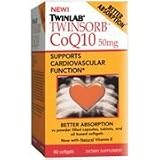 Twinsorb CoQ10 - Double Strength, 100 mg 45 soft gel