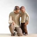 Willow Tree 26030 Father & Son Statue