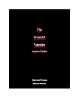 Click to Download Free Kindle Book -> The Immortal Vampire Aquentis of Atlantis