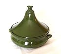 28cm Green terracotta Tagine