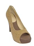 DUSICA DUSICA Mosaic Peep Toe Pump