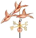 3 Geese in Flight Weathervane