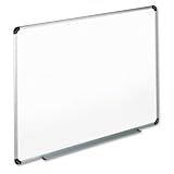 UNV43723   Nonmagnetic Melamine Dry Erase Marker Board
