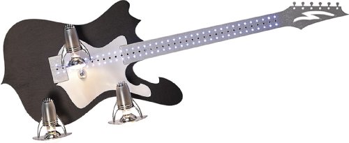 Imagen 1 de GITARRA III LED Lampara de pared Lampara infantil (E14, R50, 40W) madera PET PC acero