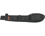 Marble Knives 33514S Bolo Camp Knife Belt Sheath with Heavy Black Nylon Construction w/ Orange Embroidered Marbles Logo