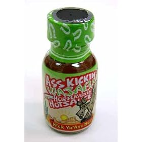 Buy Ass Kickin Wasabi Horseradish Hot Sauce Case Pack 48