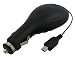 Retractable Car Charger for HTC Sprint Touch T-Mobile Shadow Dash Wing AT&T Tilt 8925 Cingular 8525 8125 Sprint Mogul XV6800 PPC6800 P4000 by My Cell Accessory