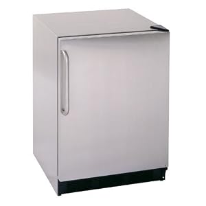 Summit FS62keypad7CSSSilverVein Silver Vein Fully Wrapped Stainless Steel Keypad Locking Counter De
