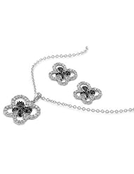 Sterling Silver Sets With Stone - Butterfly
