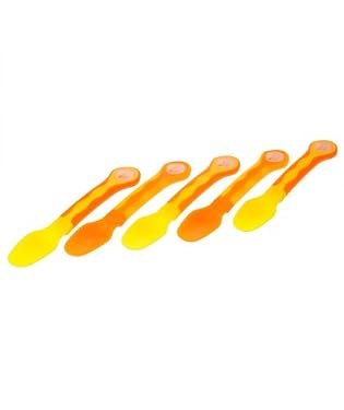 Vital Baby Weaning Spoons - 5pk - Unisex
