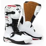 TCX_OXTAR MOTORCYCLE BOOTS KIDS COMP WHITE by TCX_OXTAR