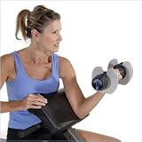 Stamina Versa-Bell II 25-Pound Adjustable Dumbbell Pair