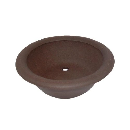 21cm Round Unglazed Master Bonsai Pot