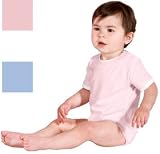 Precious Cargo Infant 1-Piece with Shoulder Snaps, Light Blue, 12M