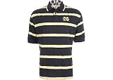 Boca Classics Michigan Jersey Pique Stripe Polo
