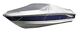 Classic Accessories Silver-Tech Polyester Boat Cover (Silver, Fits 16-18.5' Length, Beam Width to 98)