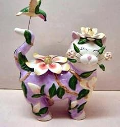 Amy Lacombe Whimsiclay Cat Claire Magnolia